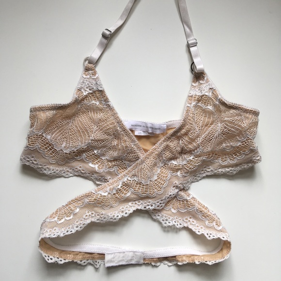 Urban Outfitters Other - Urban Outfitters Wrap Lace Bralette Small S